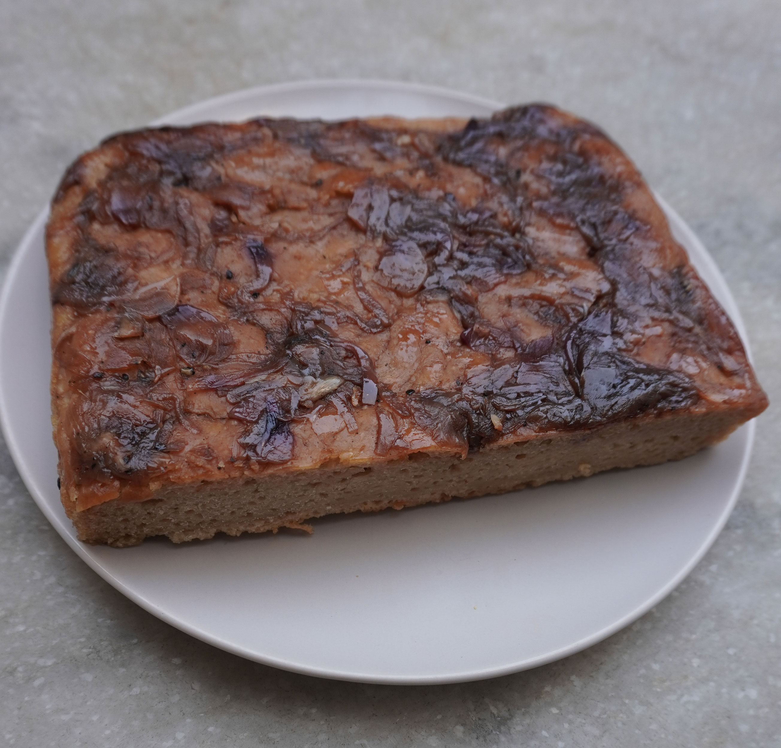 Focaccia – Caramelised Onions